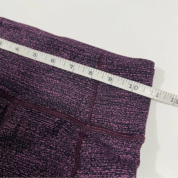 Lululemon Fast & Free 7/8 Tight II Nulux Salt Dark Mystic Black - Picture 9 of 10